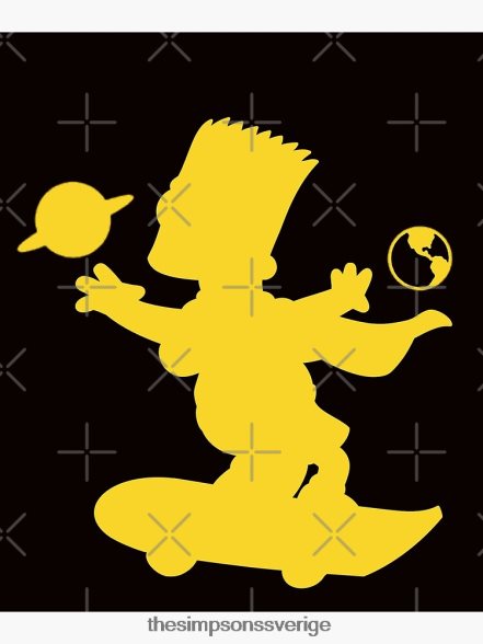 affisch rb0709 dekoration DL0Z4F191 The Simpson Shop