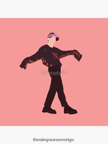 brad simpson - körsbärsblommor affisch rb0709 dekoration DL0Z4F189 The Simpson Shop