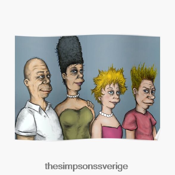 den riktiga simpsons affisch rb0709 dekoration DL0Z4F197 The Simpson Shop