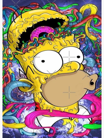 galen homer affisch rb0709 dekoration DL0Z4F161 The Simpson Shop