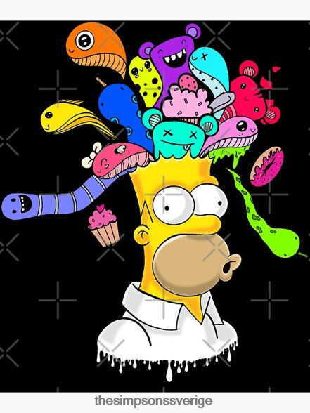 herrs bästa homer fick looney presenter till filmfans affisch rb0709 dekoration DL0Z4F158 The Simpson Shop