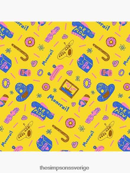 omfattande simpsons mönsteraffisch rb0709 dekoration DL0Z4F188 The Simpson Shop