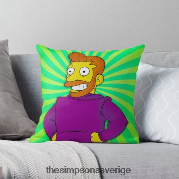 hank scorpio, baklänges päls grön - simpsons kudde rb0709 dekoration DL0Z4F185 The Simpson Shop