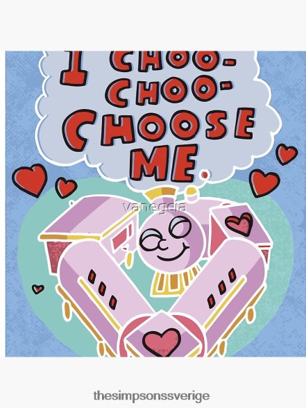 jag choo choo välj mig kudde rb0709 dekoration DL0Z4F177 The Simpson Shop