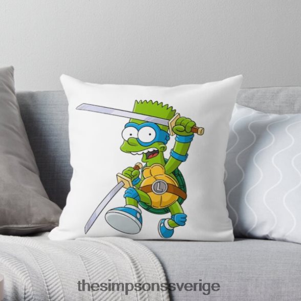 ninja turtle bart - tmnt - simpsons kudde rb0709 dekoration DL0Z4F129 The Simpson Shop