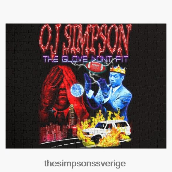 oj simpson handsken passar inte pussel rb0709 dekoration DL0Z4F202 The Simpson Shop