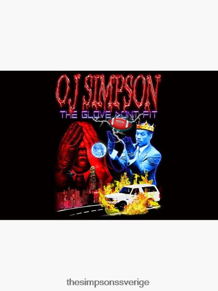 oj simpson handsken passar inte pussel rb0709 dekoration DL0Z4F202 The Simpson Shop