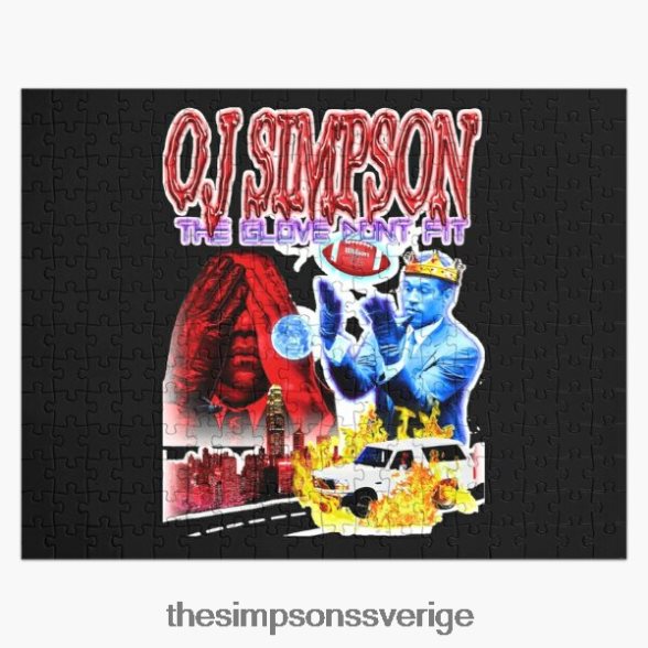 oj simpson - handsken passar inte pussel rb0709 dekoration DL0Z4F207 The Simpson Shop