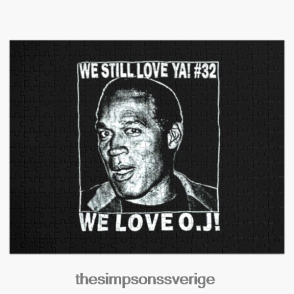 oj simpson pussel rb0709 dekoration DL0Z4F206 The Simpson Shop