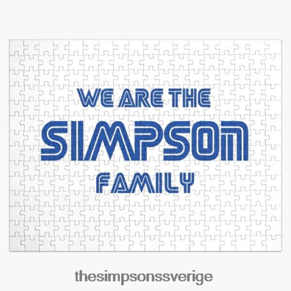 vi är simpson gaming family pussel rb0709 dekoration DL0Z4F203 The Simpson Shop