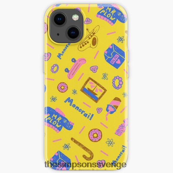 Omfattande simpsons mönster iphone mjukt skal rb0709 fall DL0Z4F101 The Simpson Shop