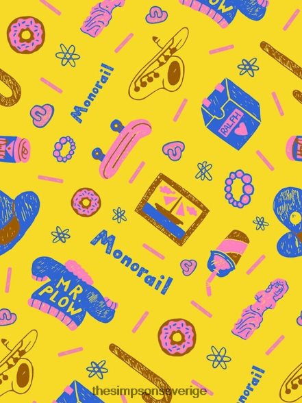 Omfattande simpsons mönster iphone mjukt skal rb0709 fall DL0Z4F101 The Simpson Shop