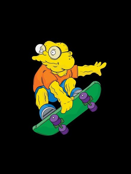 hans moleman - simpsons iphone mjukt skal rb0709 fall DL0Z4F121 The Simpson Shop