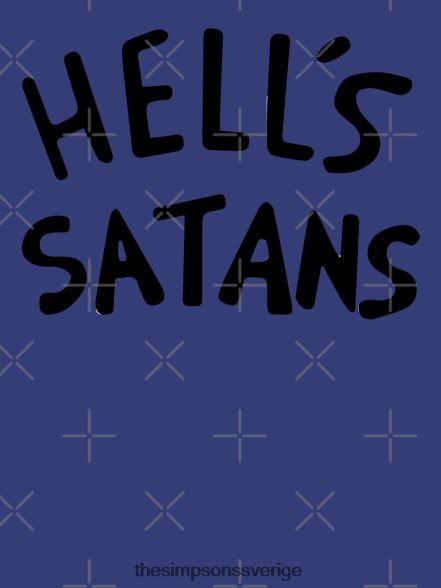 helvetets satans simpsons tröja hoodie rb0709 Kläder DL0Z4F29 The Simpson Shop