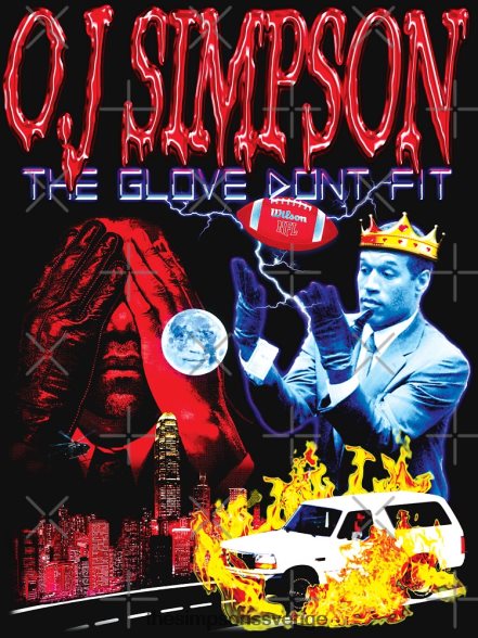 oj simpson - handsken passar inte pullover hoodie rb0709 Kläder DL0Z4F31 The Simpson Shop