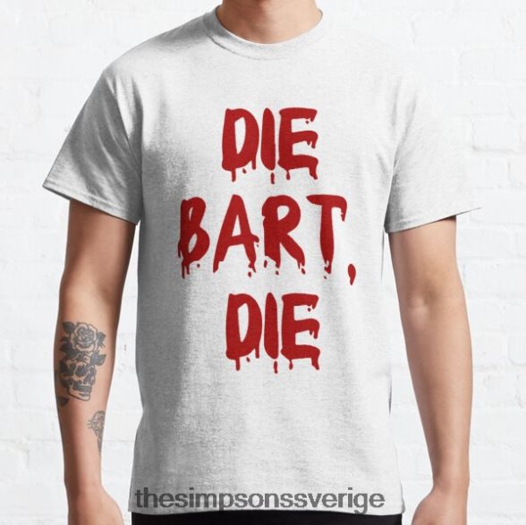 bart den klassiska t-shirten rb0709 Kläder DL0Z4F4 The Simpson Shop