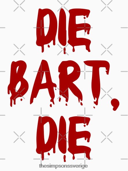 bart den klassiska t-shirten rb0709 Kläder DL0Z4F4 The Simpson Shop