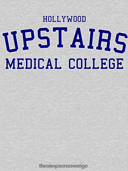 hollywood upstairs Medical College - tröja rb0709 Kläder DL0Z4F35 The Simpson Shop