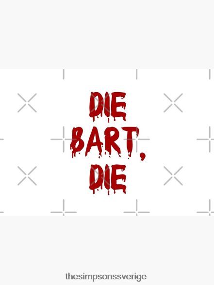 bart den platta masken rb0709 Tillbehör DL0Z4F54 The Simpson Shop