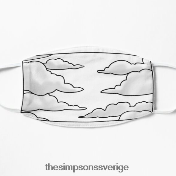 förenklad svartvit simpsons intro plattmask rb0709 Tillbehör DL0Z4F49 The Simpson Shop