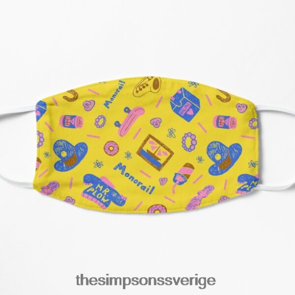 omfattande simpsons mönster platt mask rb0709 Tillbehör DL0Z4F58 The Simpson Shop