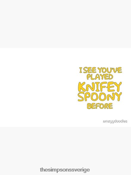 Jag ser att du har spelat knivsked förut! | klassisk mugg rb0709 Tillbehör DL0Z4F69 The Simpson Shop