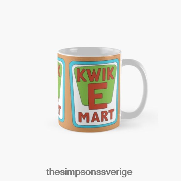 kwik e mart simpsons logo klassiska mugg rb0709 Tillbehör DL0Z4F65 The Simpson Shop