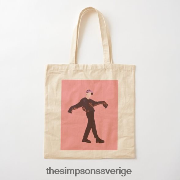 brad simpson - tygväska i bomull med körsbärsblom rb0709 Tillbehör DL0Z4F93 The Simpson Shop