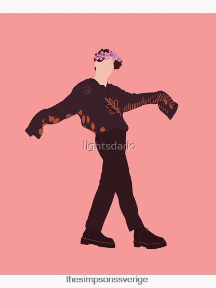 brad simpson - tygväska i bomull med körsbärsblom rb0709 Tillbehör DL0Z4F93 The Simpson Shop