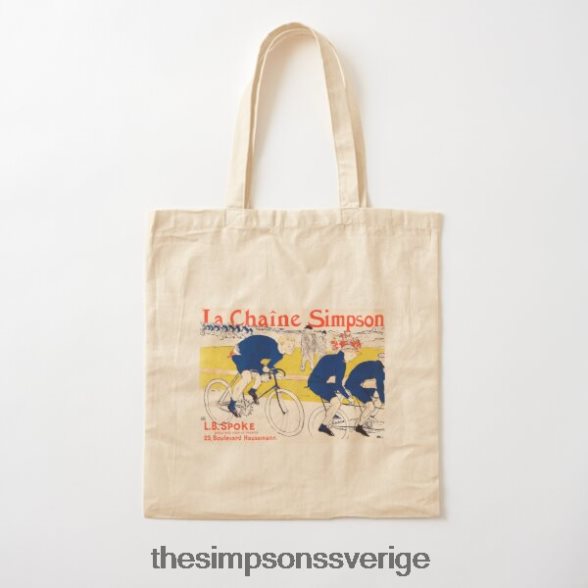 henri de toulouse lautrec - kedja av bomullsväska rb0709 Tillbehör DL0Z4F96 The Simpson Shop
