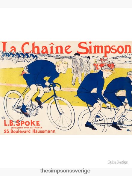 henri de toulouse lautrec - kedja av bomullsväska rb0709 Tillbehör DL0Z4F96 The Simpson Shop