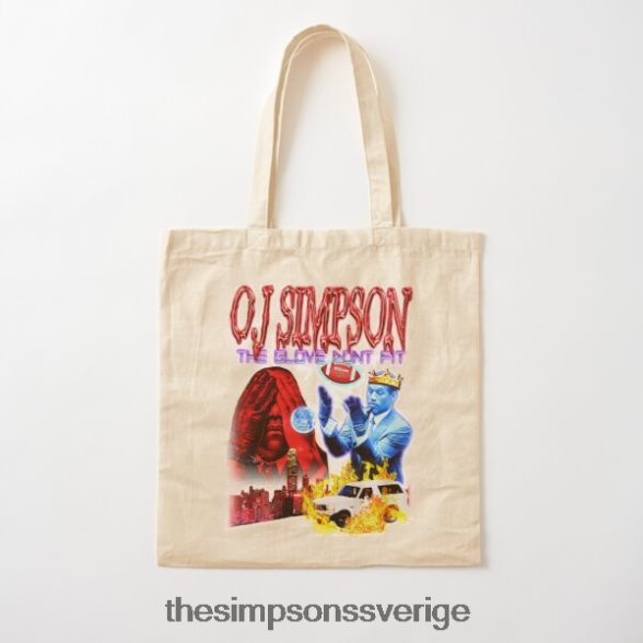 oj simpson - handsken passar inte bomullsväska rb0709 Tillbehör DL0Z4F86 The Simpson Shop