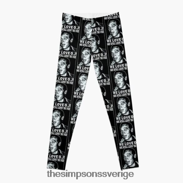 oj simpson leggings rb0709 träningsutrustning DL0Z4F213 The Simpson Shop