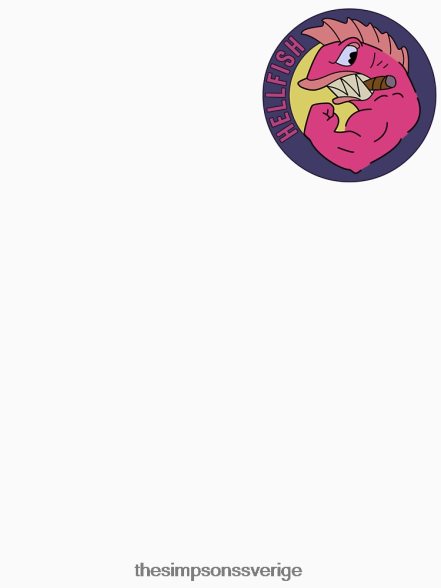 flygande helvete! simpsons linne rb0709 träningsutrustning DL0Z4F216 The Simpson Shop