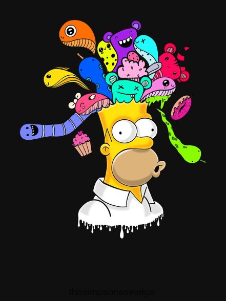 herr bästa homer fick looney presenter till filmfans linne rb0709 träningsutrustning DL0Z4F154 The Simpson Shop